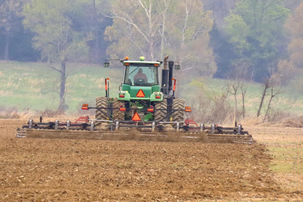 Planting rice in Independence County Cord Bottoms